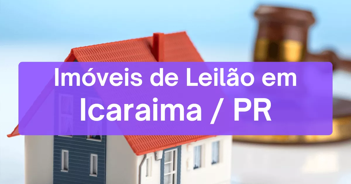 Imóveis em leilão em Icaraima/PR