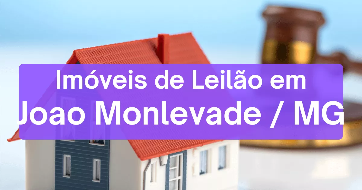 Imóveis em leilão em Joao Monlevade/MG