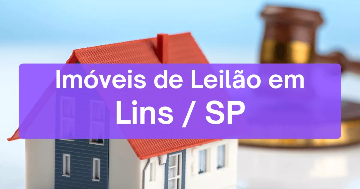 Imóveis em leilão em Lins/SP
