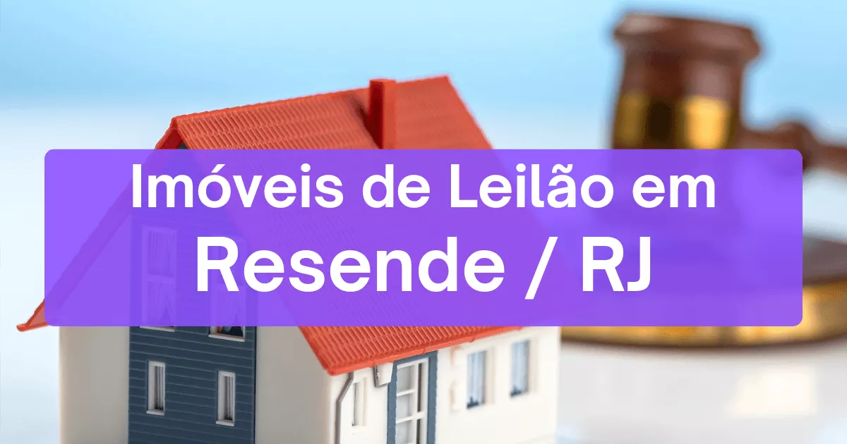 Imóveis em leilão em Resende/RJ